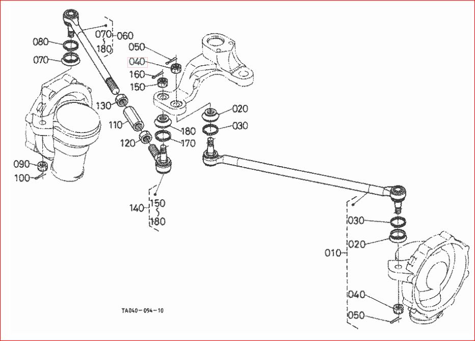 Kubota L3200 Parts Diagram
