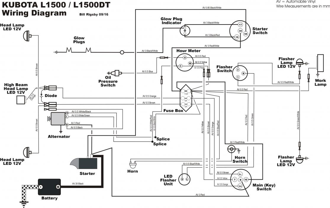 Kubota Alternator Wiring Diagram from www.orangetractortalks.com