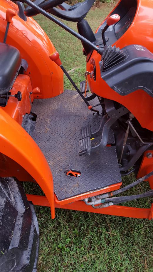 Made floor mats for my L4701 Page 2 OrangeTractorTalks Everything