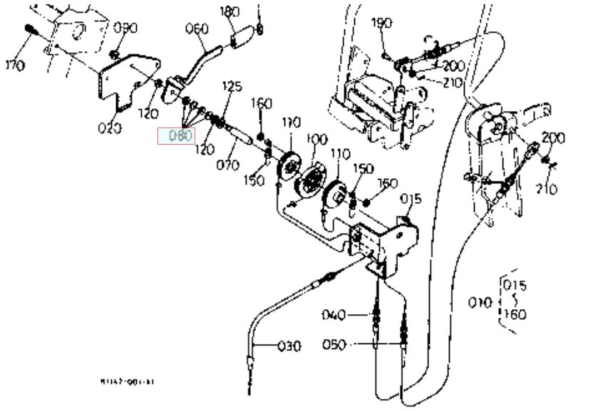 Throttle assembly t1760 OrangeTractorTalks Everything Kubota