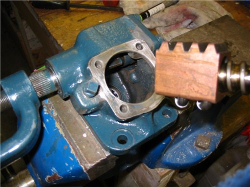 Temporary Pitman Arm Intallation