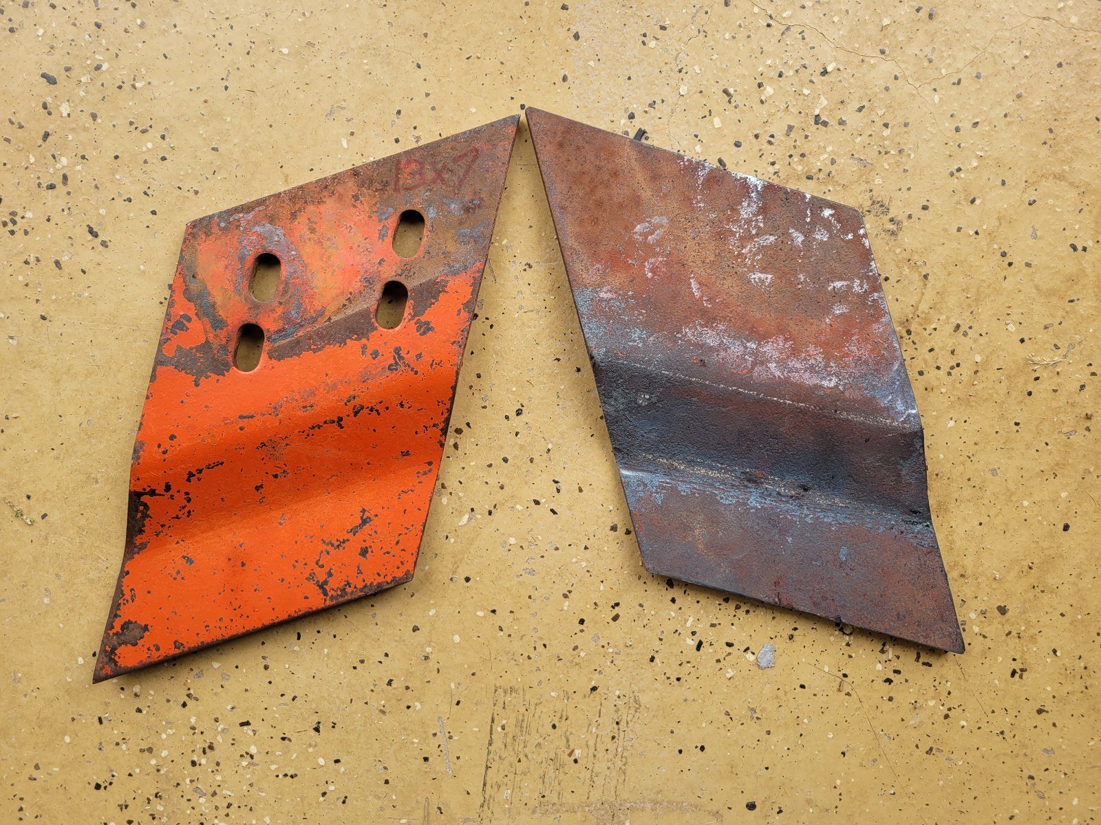 150 Newly bent stop bracket.jpg