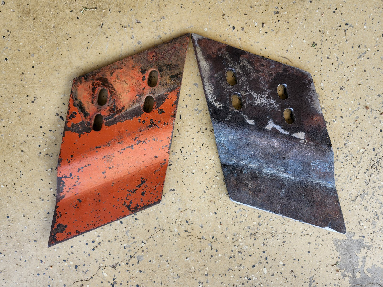 155 Newly bent stop bracket, drilled and filed.jpg
