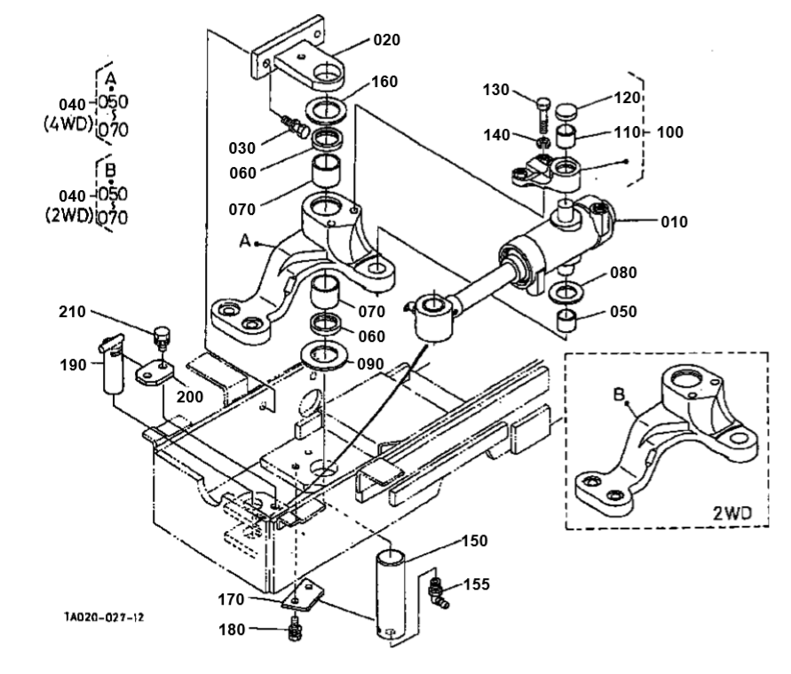 Steering Cylinder Assy Leak OrangeTractorTalks Everything Kubota
