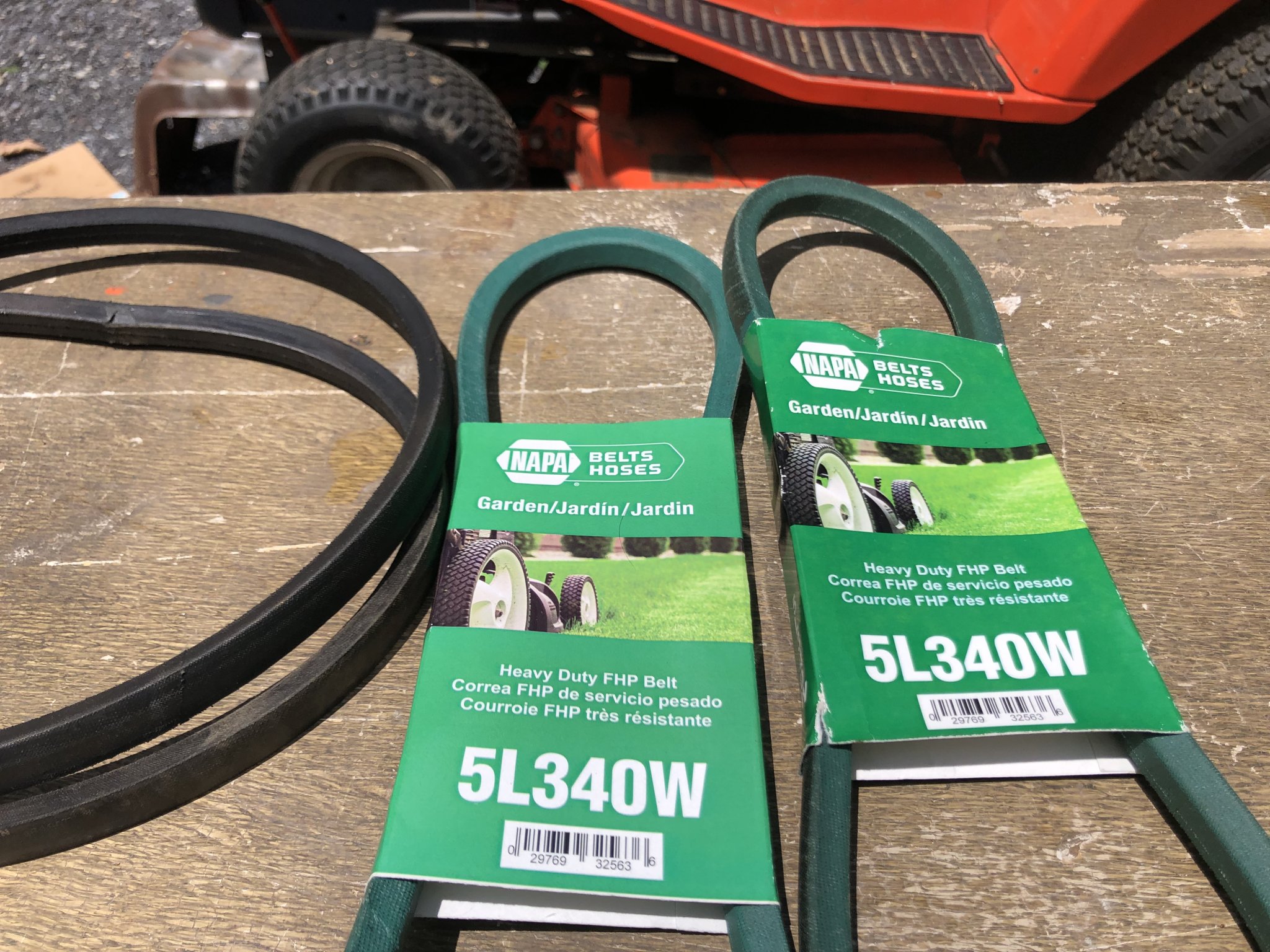 Pto belt sales