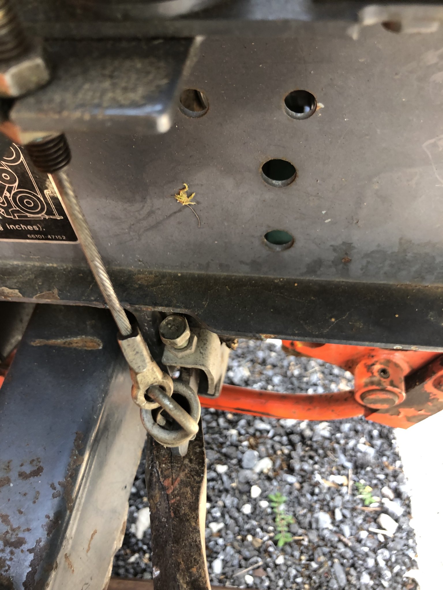 G1800/G1900 PTO belt replacement OrangeTractorTalks Everything Kubota