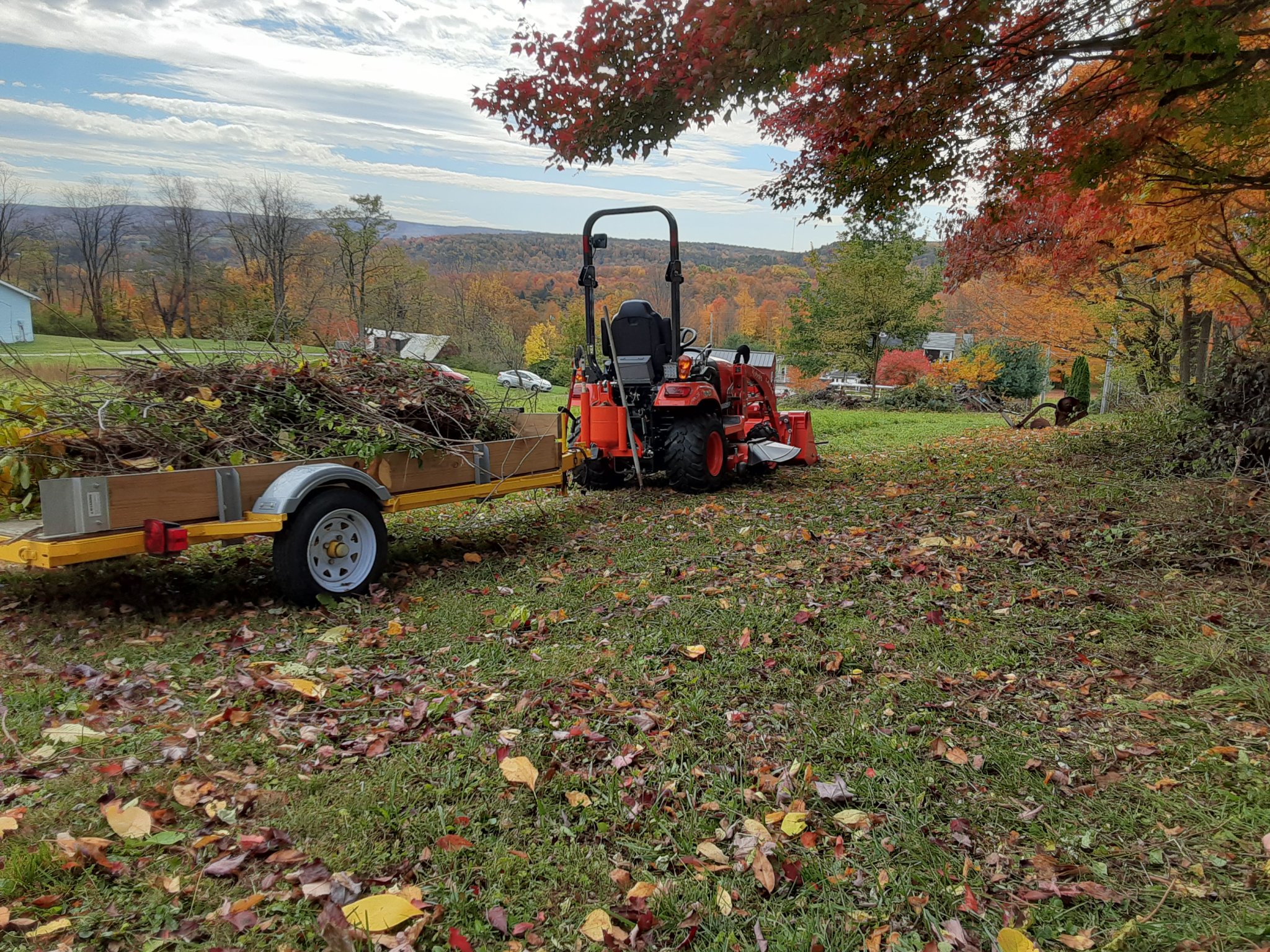 Ballast Box vs. Suitcase Weights on Box Blade OrangeTractorTalks