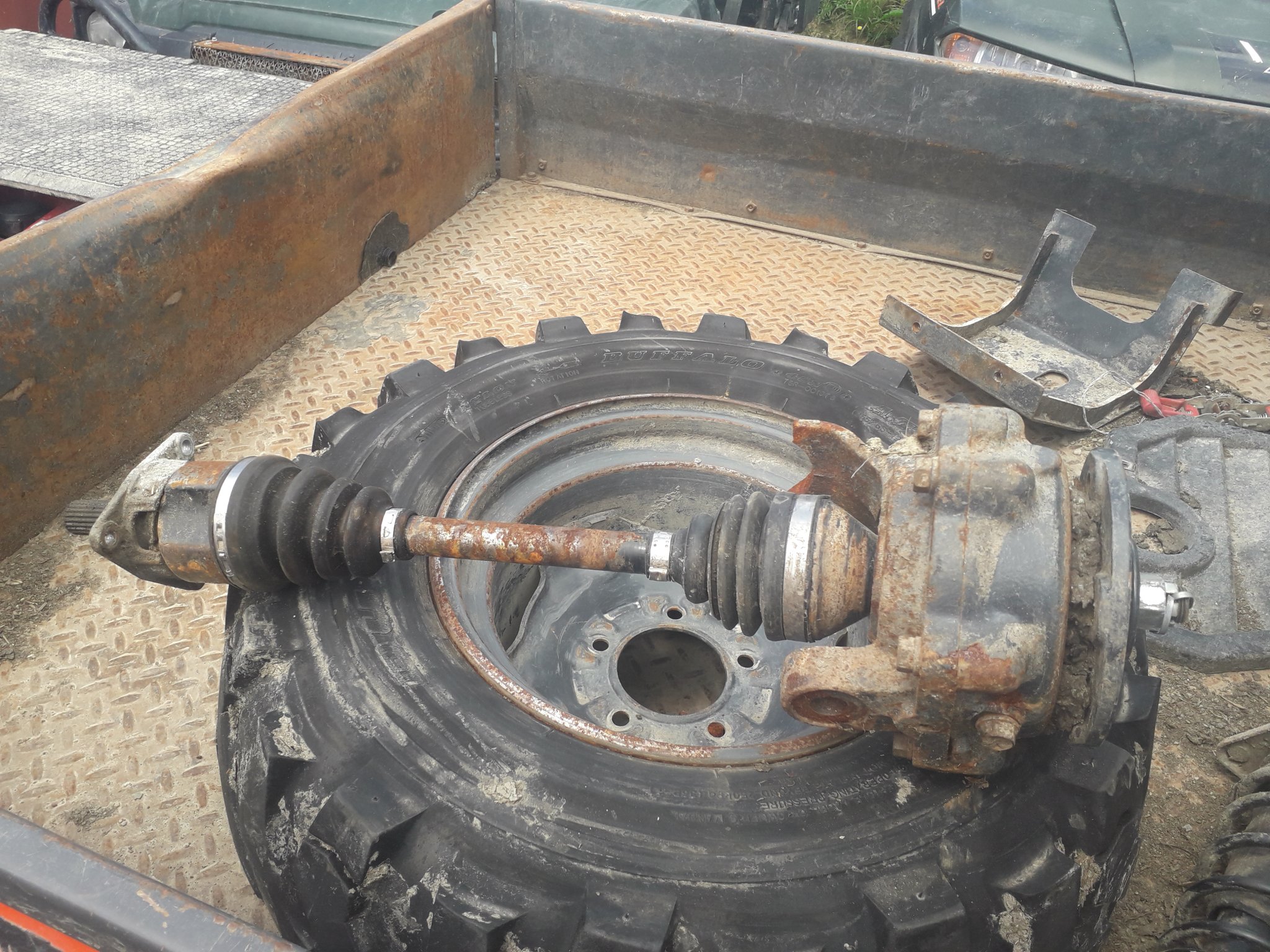 Kubota RTV900 knocking noise in front cv joint OrangeTractorTalks