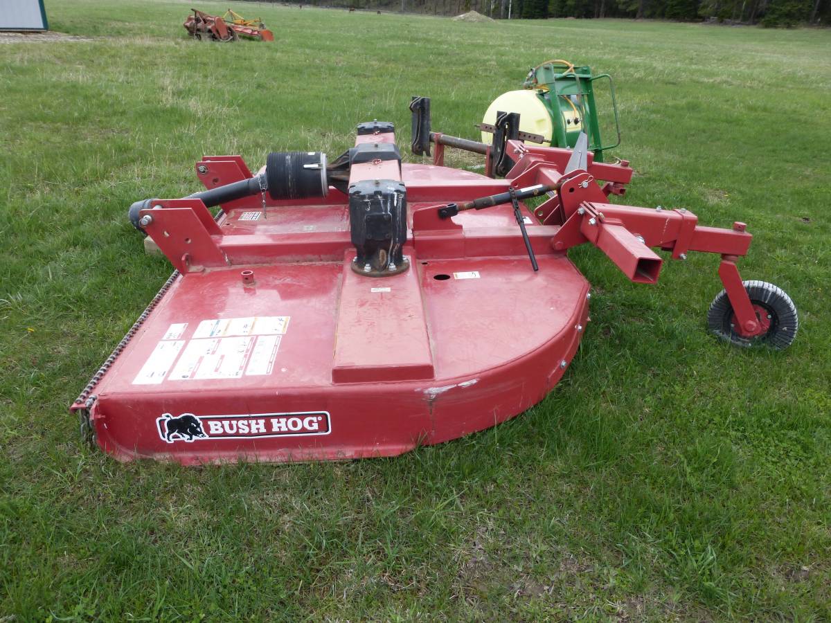 Bush Hog 10ft rotary cutter for sale on Craigslist