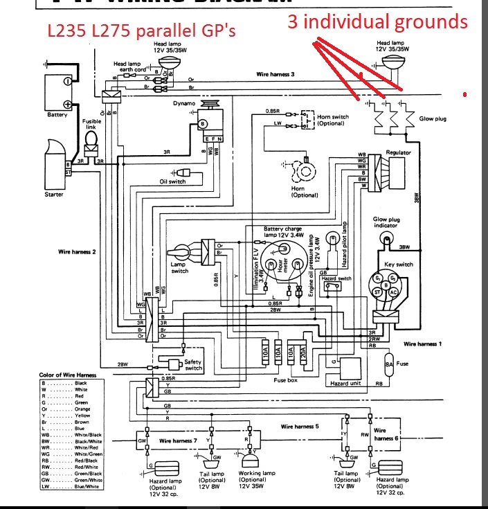 L2250 glow plug issue | OrangeTractorTalks - Everything Kubota RTV 900 Wiring Diagram Orange Tractor Talk