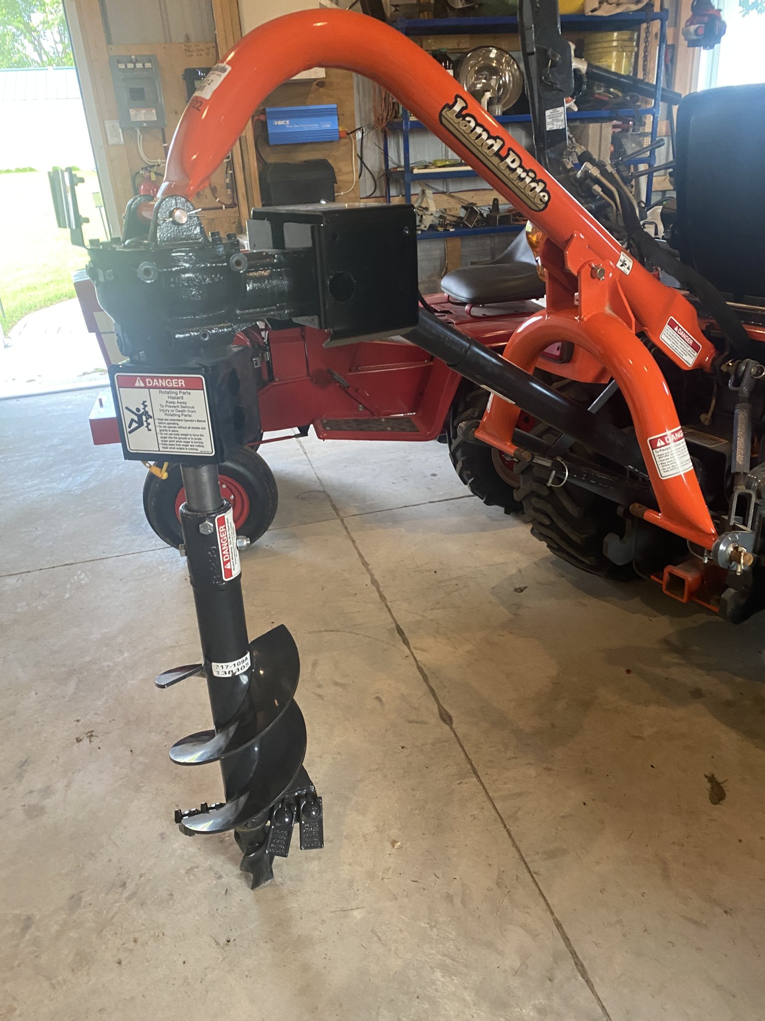 Post hole auger questions for a BX2380. OrangeTractorTalks Everything Kubota