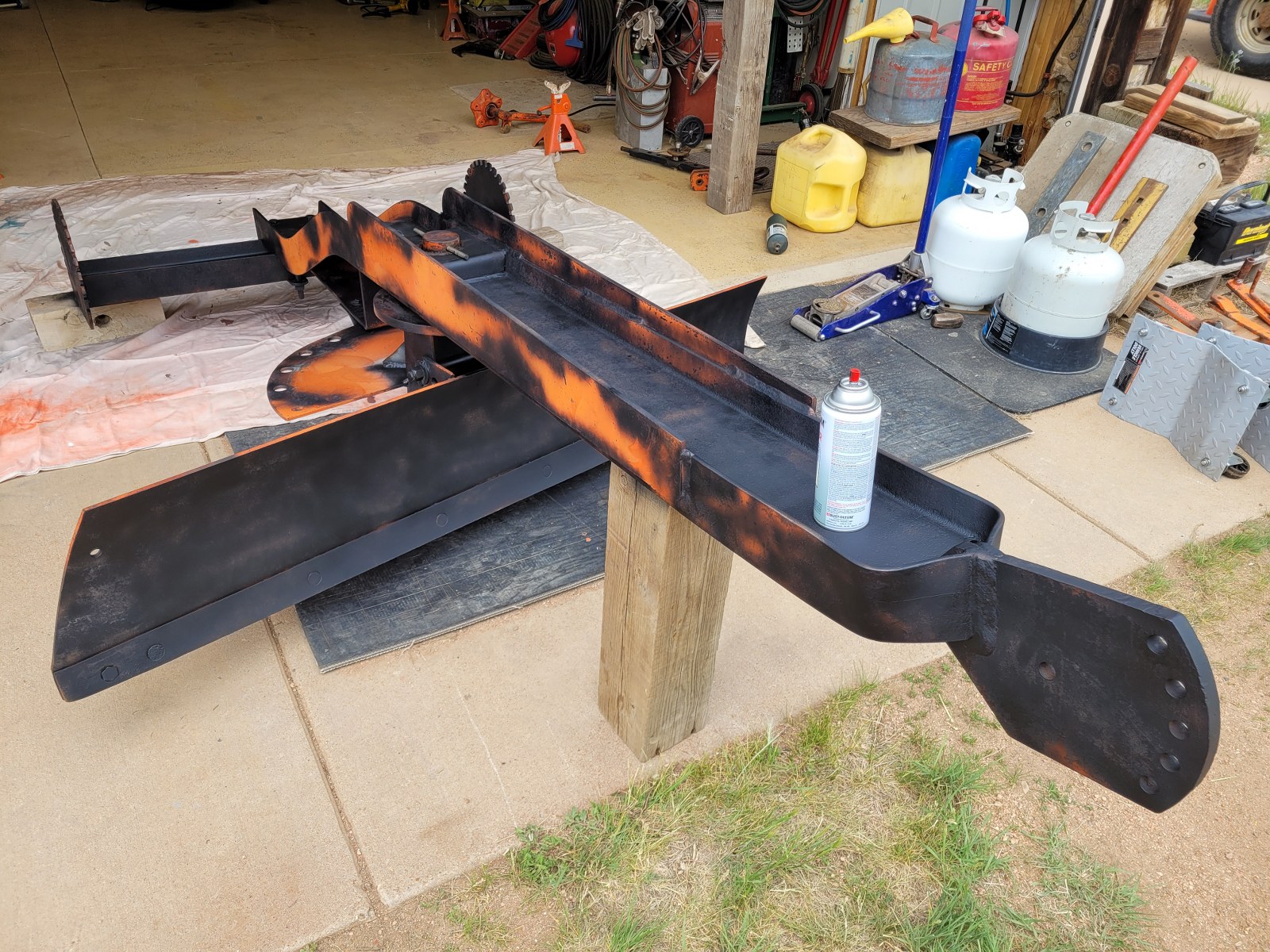99 Rusted areas sprayed with Rustoleum® Rust Reformer primer.jpg