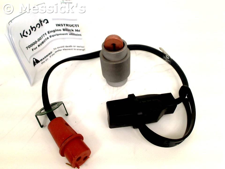 BX1880 Block Heater OrangeTractorTalks Everything Kubota