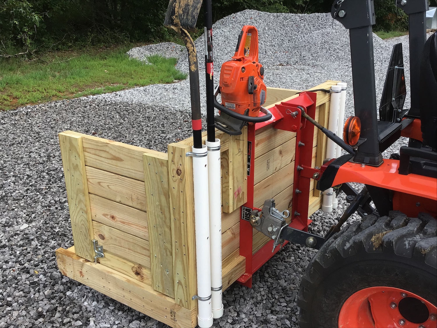 Ballast Box or Homemade Carry All? OrangeTractorTalks Everything Kubota