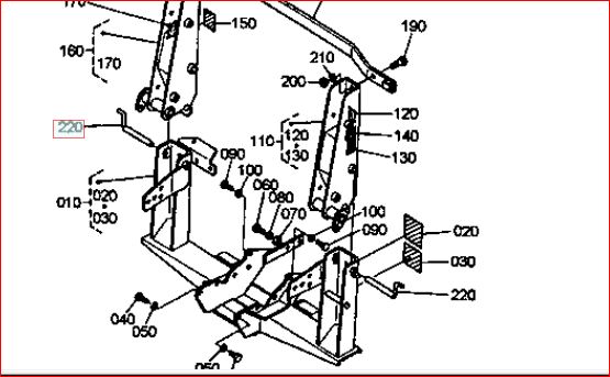 Kubota Bf400 Front Loader Parts Manual Catalog Book Assembly Schematics  Views