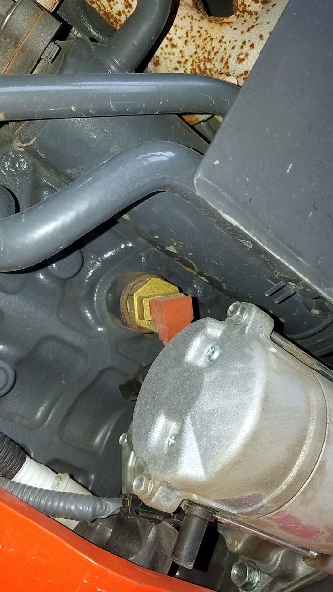 M5111 Block heater location OrangeTractorTalks Everything Kubota