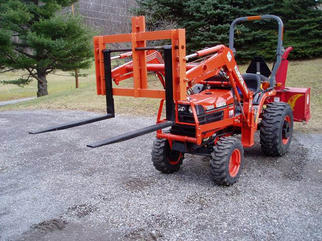 B7500 Forklift Attachment Orangetractortalks Everything Kubota