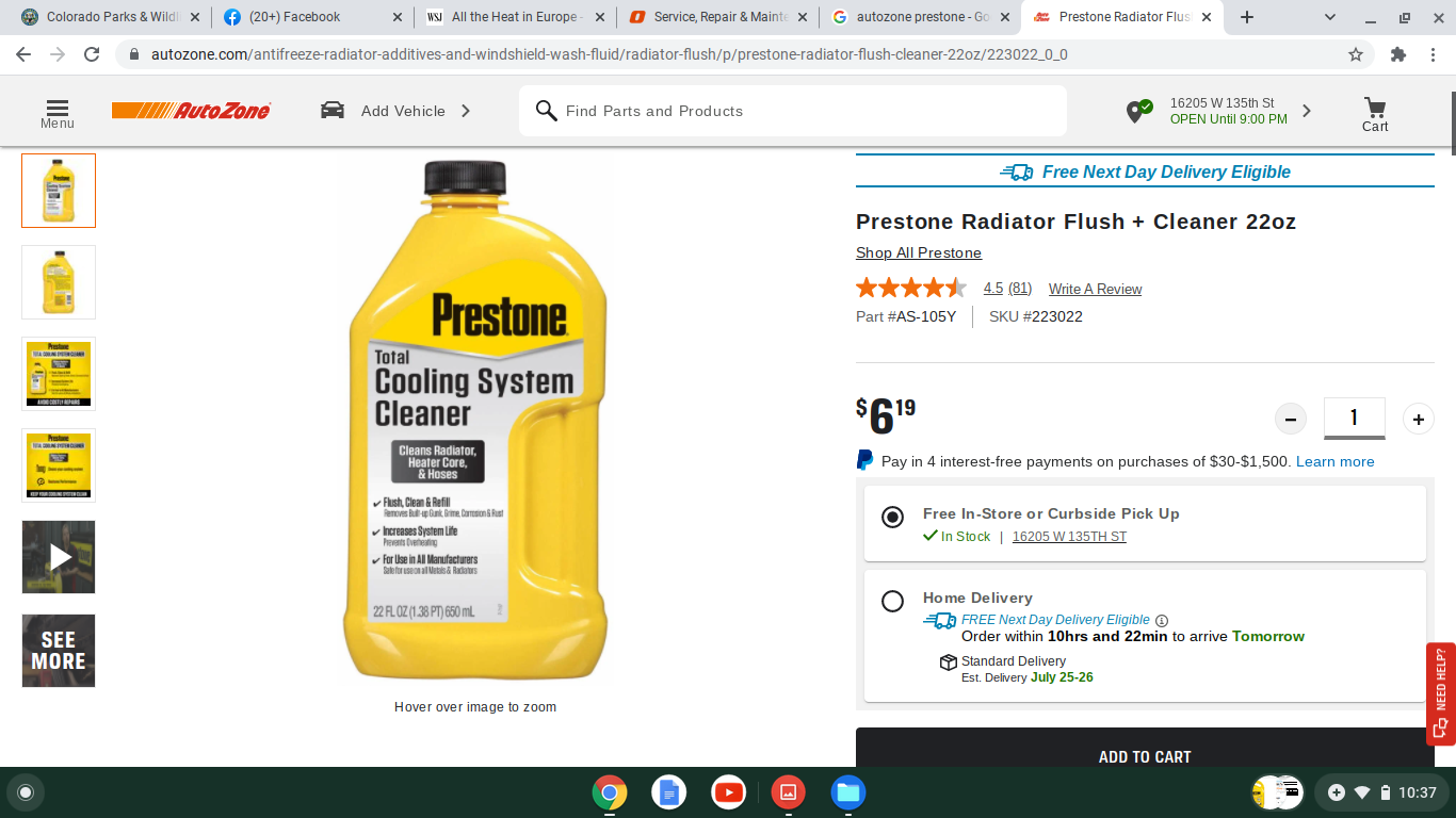 Prestone Coolant Flush &Antifreeze? L3130 OrangeTractorTalks